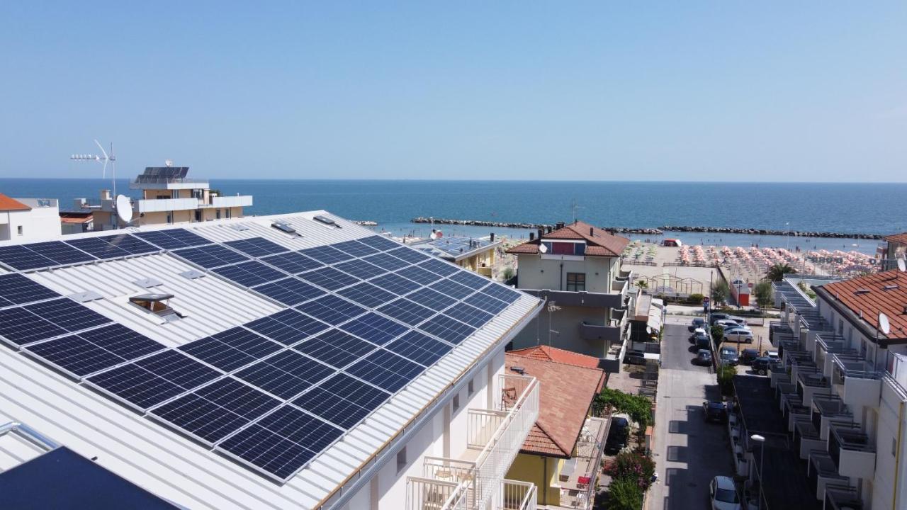 Hotel Adria Beach Римини Экстерьер фото